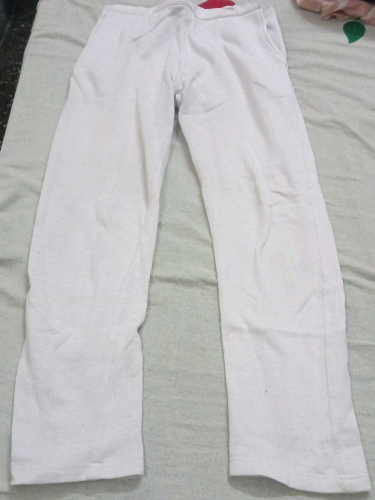 Comfortable White Casual Pants