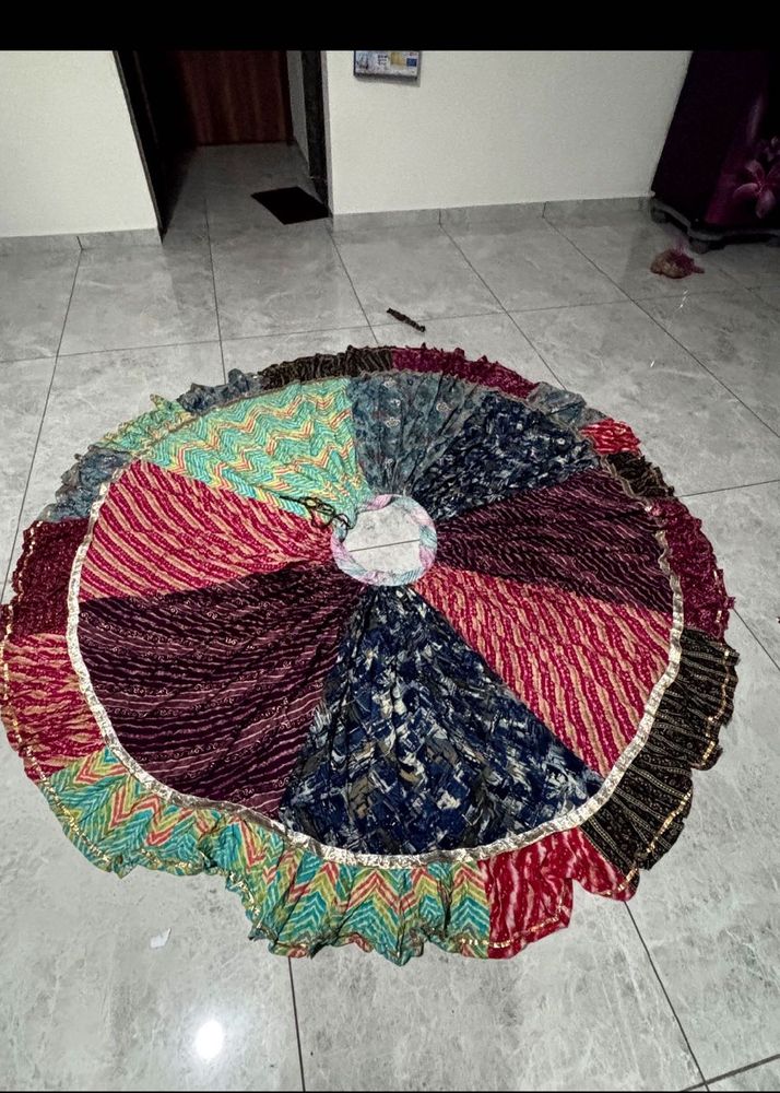 Bohemian Patchwork Maxi Skirt