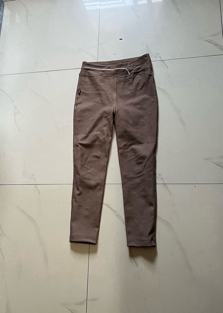 Women's Taupe Skinny Pants