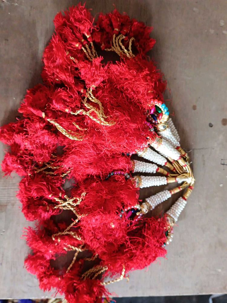 Red Tassel Kamarbandh