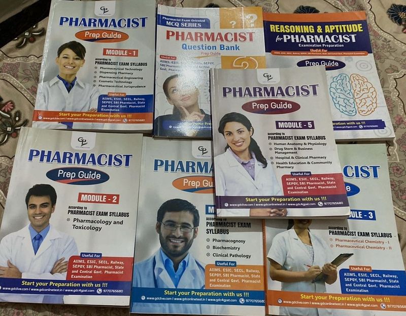 Pharmacist Prep Guides - Multiple Modules