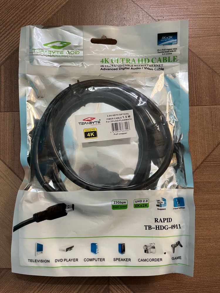 HDMI 4K Ultra HD Cable Terabyte