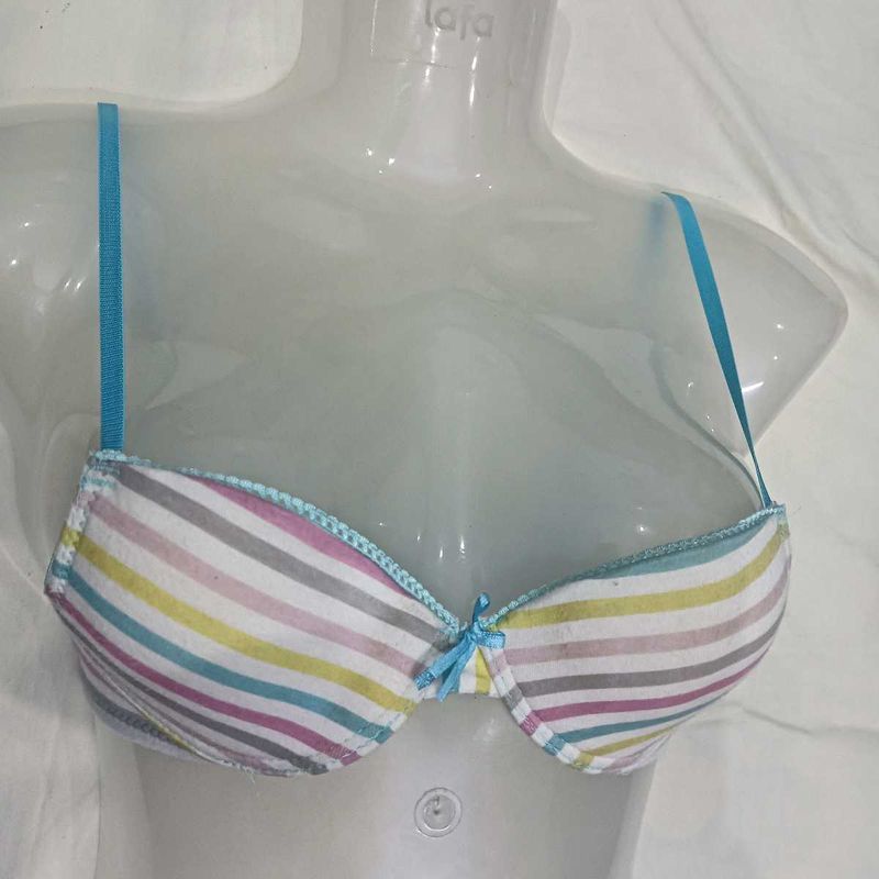 Striped 🪔Padded Bra