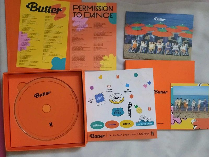 BTS Butter Album - Complete Set