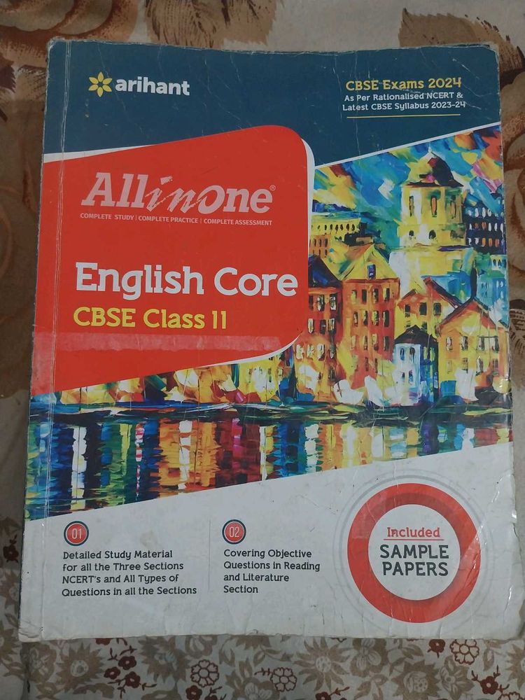 Arihant All in One English Core CBSE Class 11