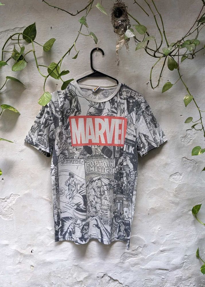 Marvel Comic Print T-Shirt