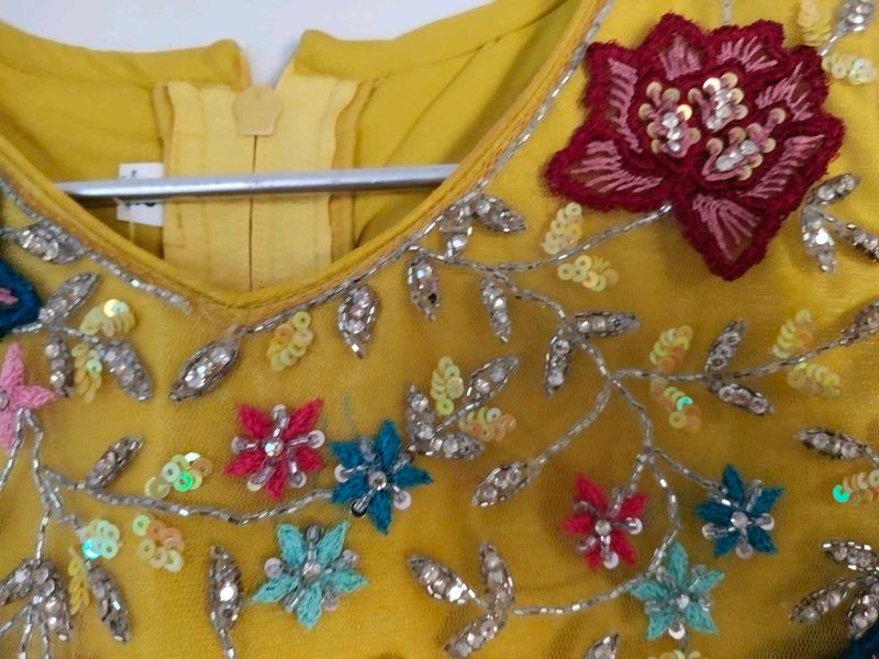 Choli Suit Hand Work &amp; Diomand With Embrodary
