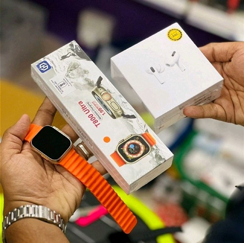 Ultra Watch+Air Pods Pro 2 Combo 🤯