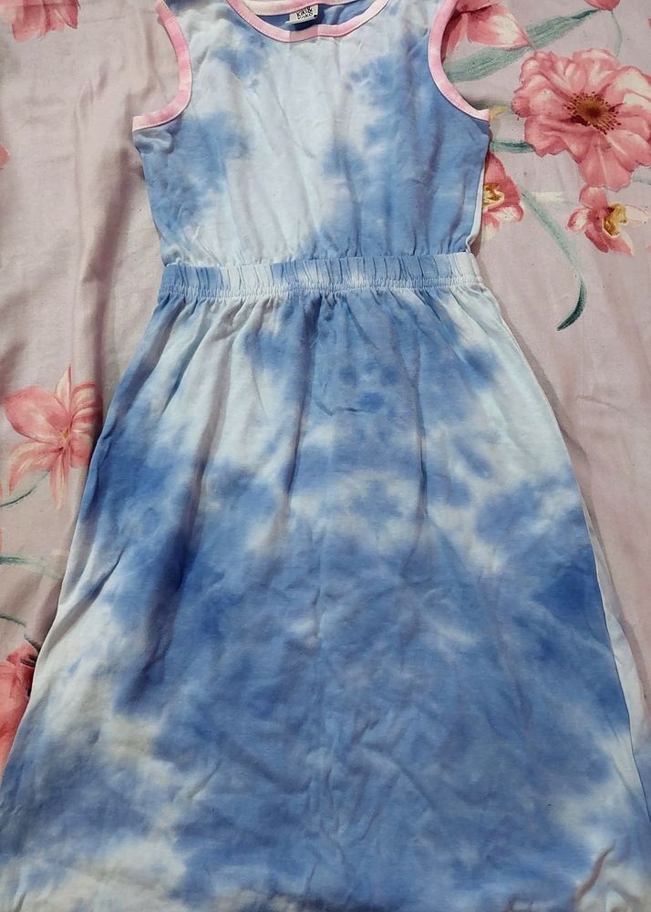 2-4yr Girl Tie &amp;die Frock New One Without Tag