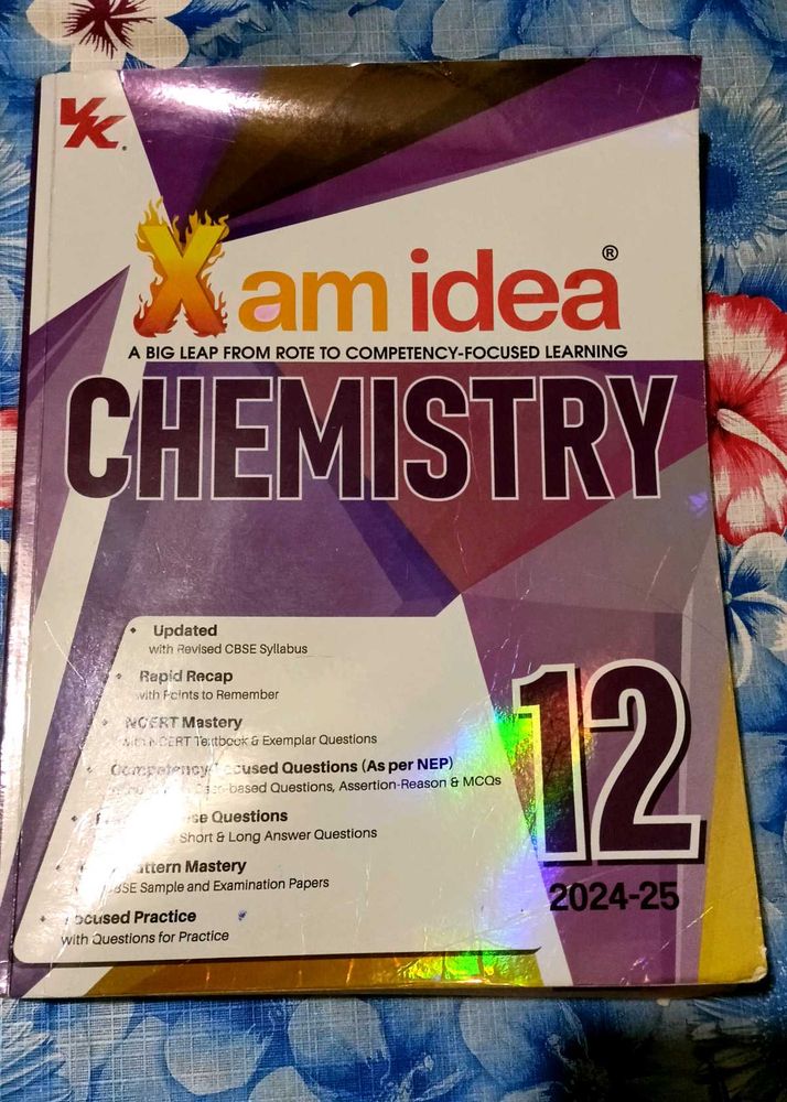 Xam Idea Chemistry Class 12 Book