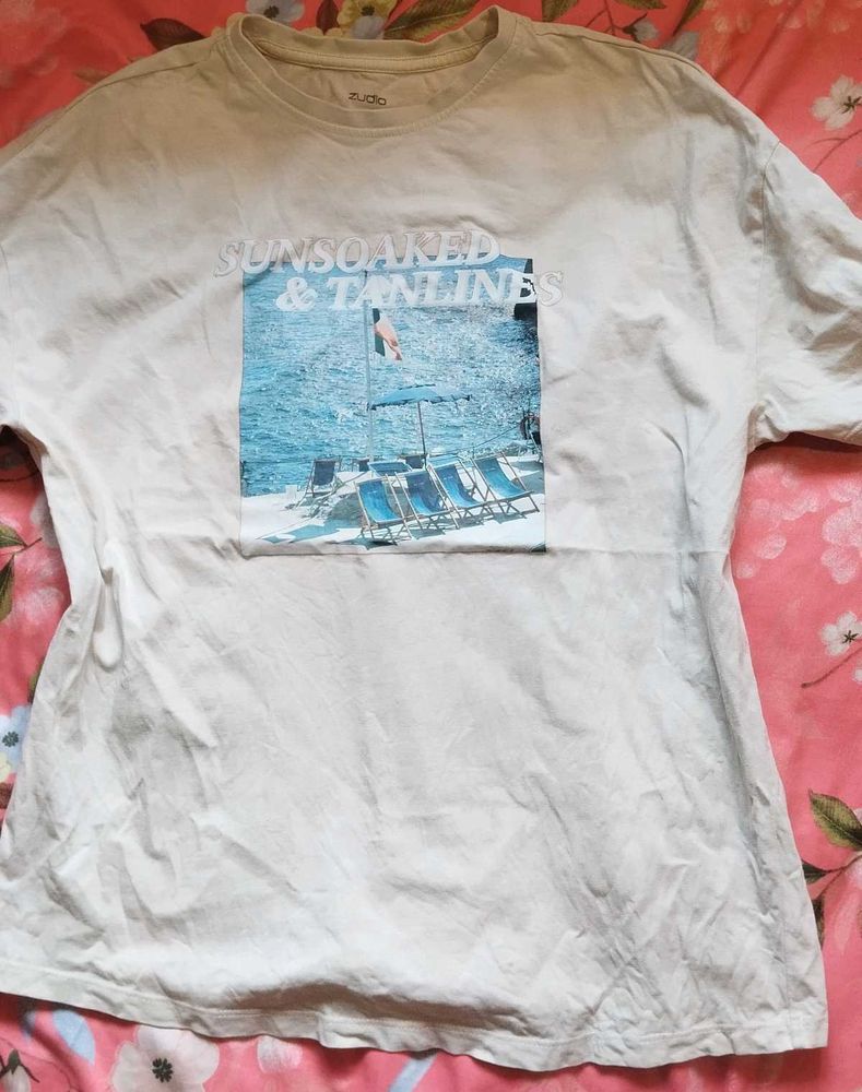 Cream t-shirt