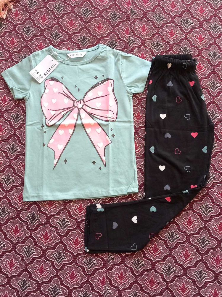 Cute Girl's Pajama Set