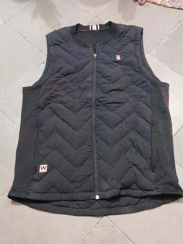 Stylish Black Padded Gilet Vest