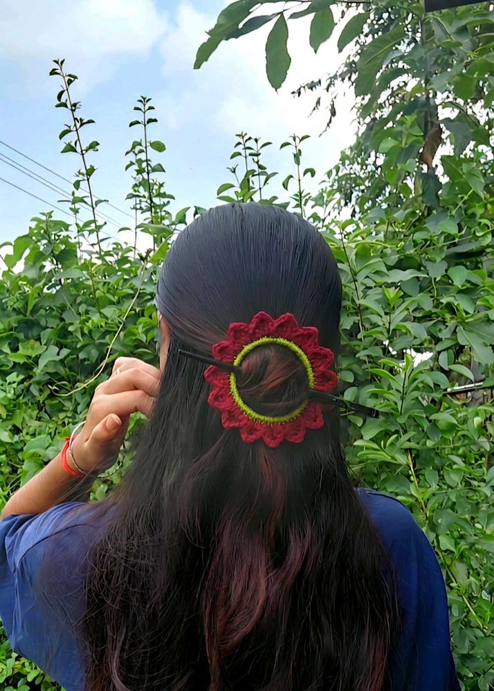 Boho Floral Hair Stick