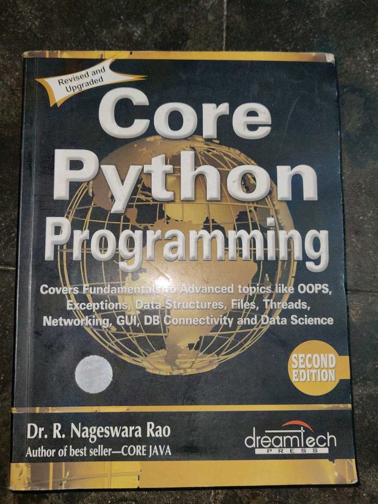 📘 Core Python Programming Book for Sale