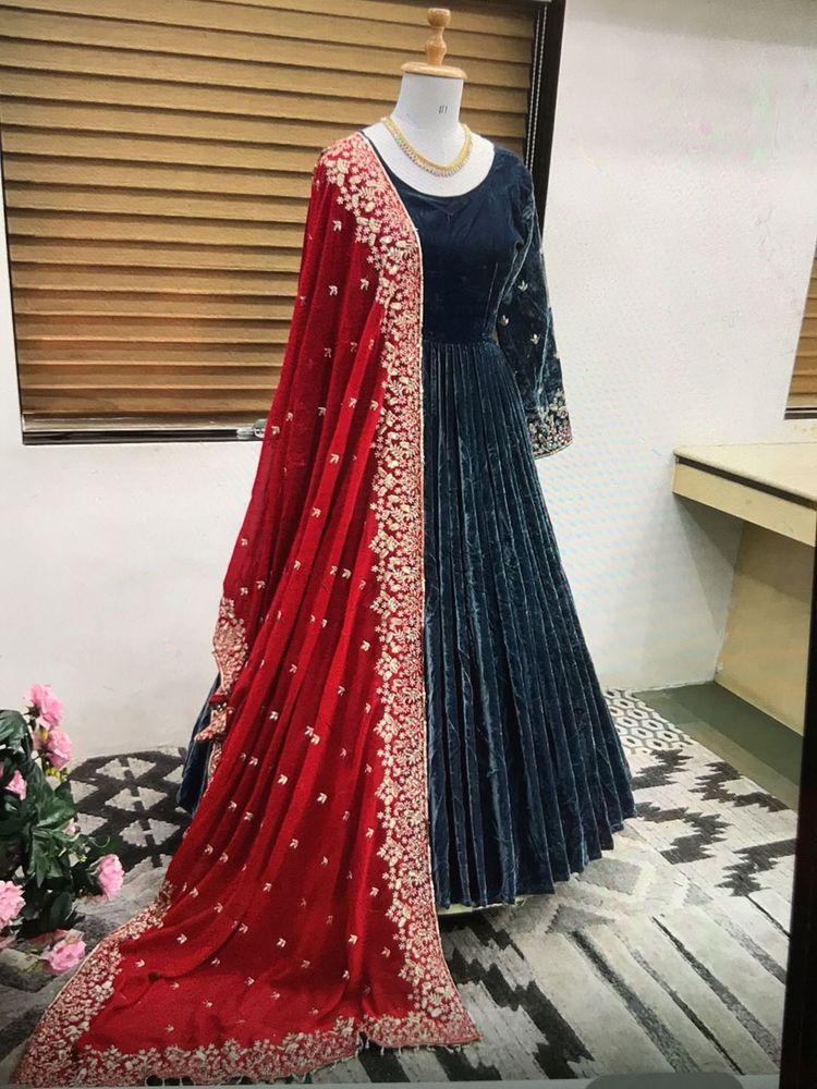Velvet Gown