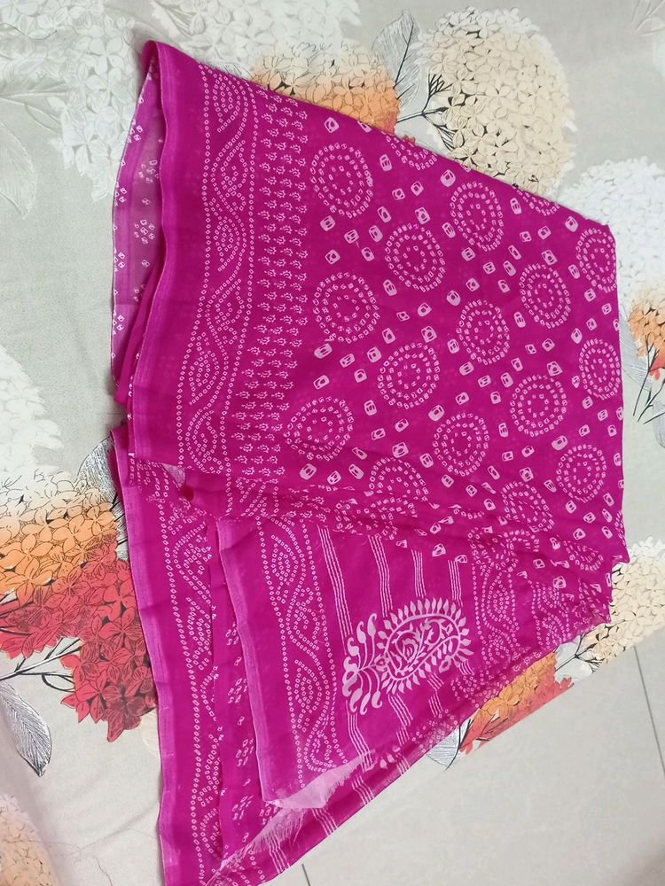 Badhni  Printed  Saree