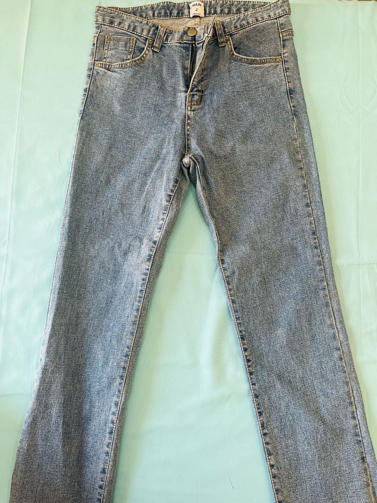Light Wash Flare Jeans