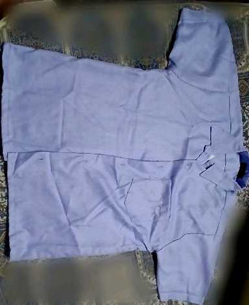 Men's Casual Blue Shirt