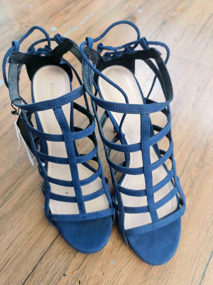 MANGO Woman heeled gladiator