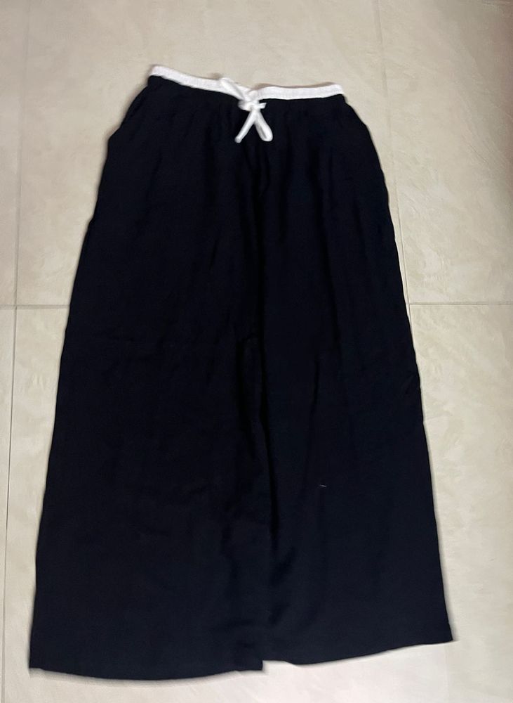 black linen pants
