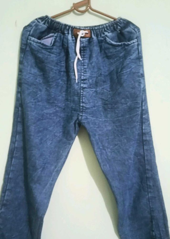 Stylish Acid Wash Jeans