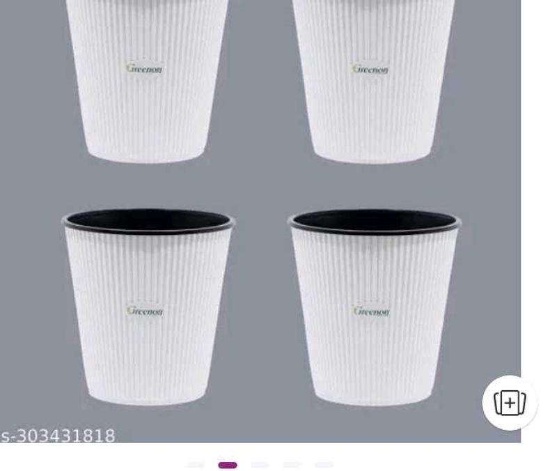 Stylish Black &amp; White Planters
