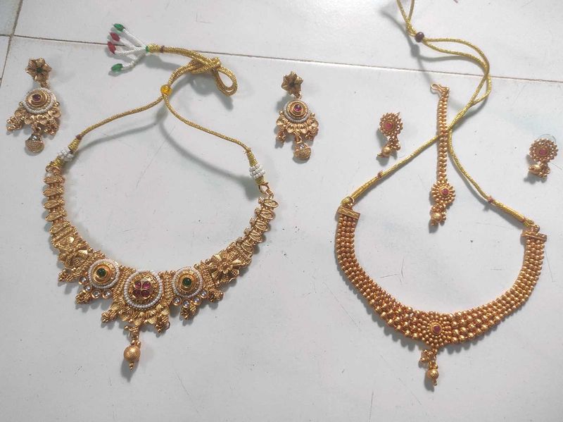 Traditional Indian Jewelry Set