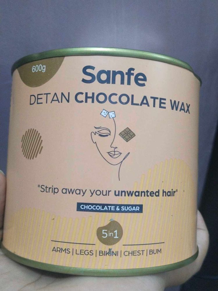 Sanfe Detan Chocolate Wax