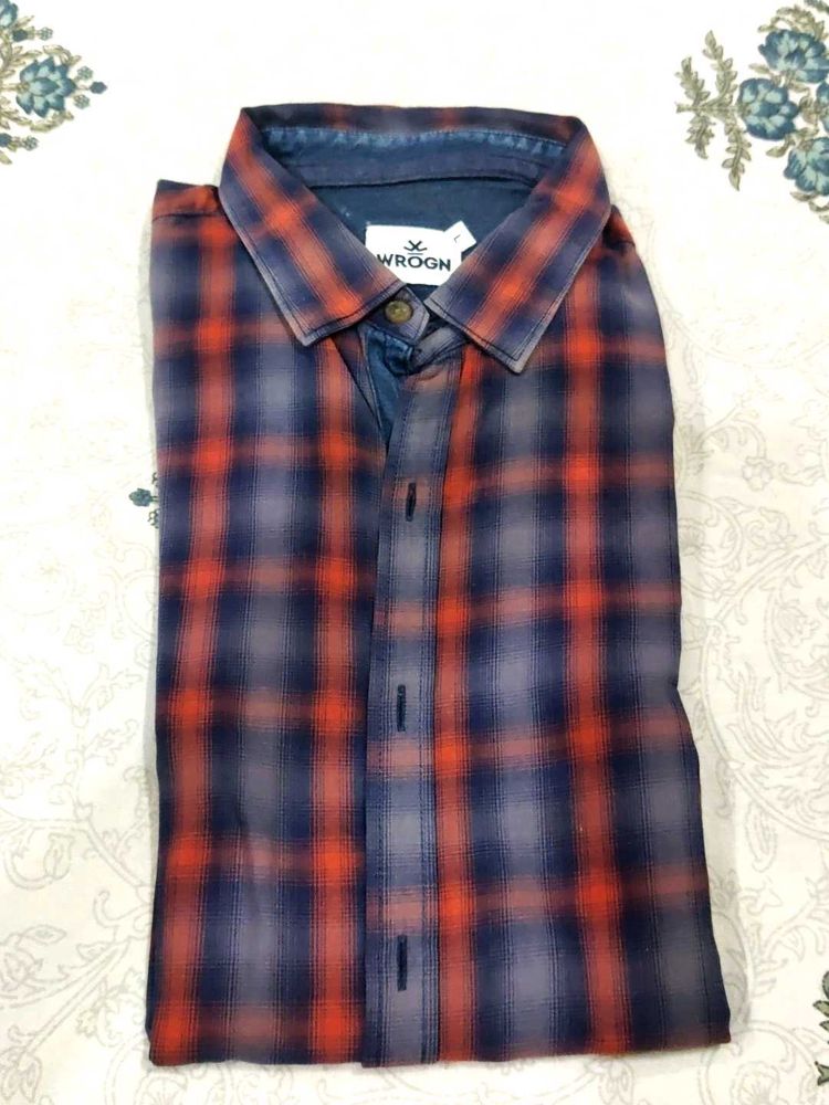 Men's Plaid Casual Shirt
