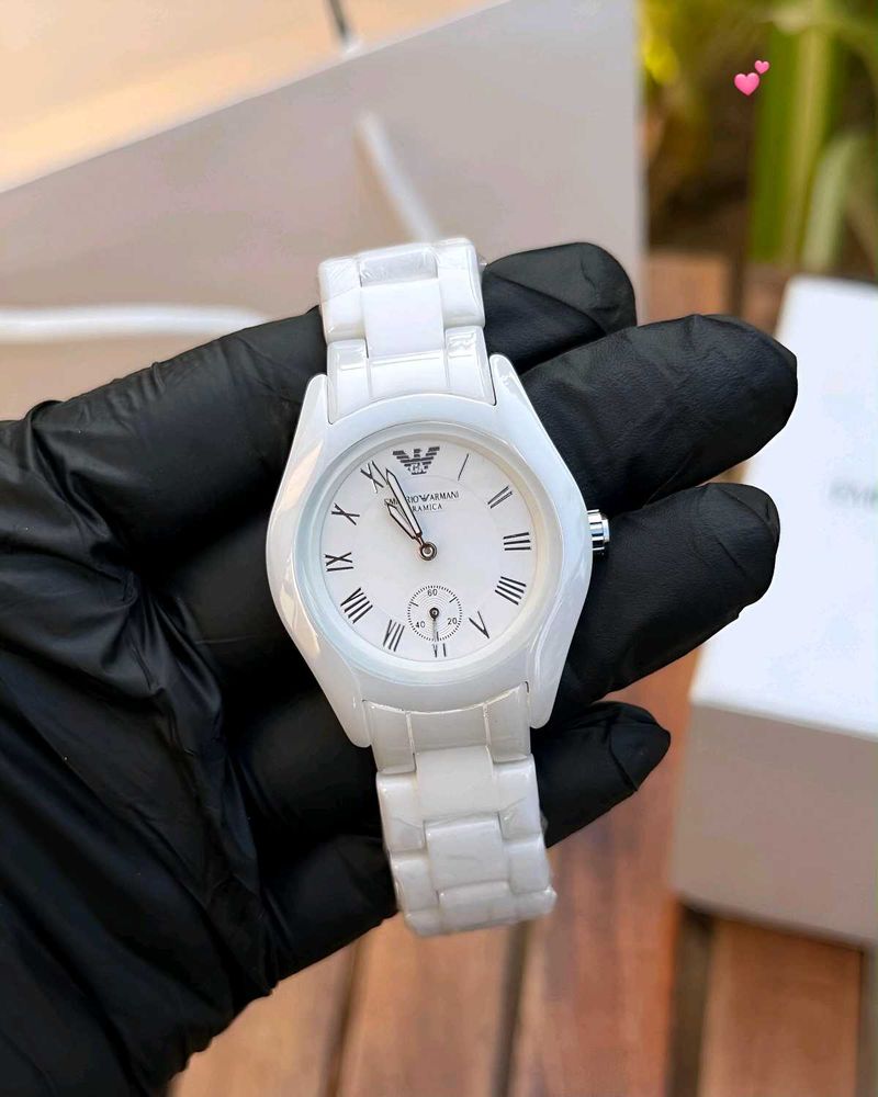 Emporio Armani women’s(COPY )ceramic strap now ava