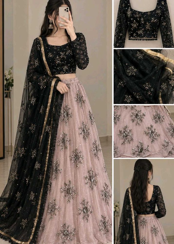 Stunning Sequin Lehenga Choli