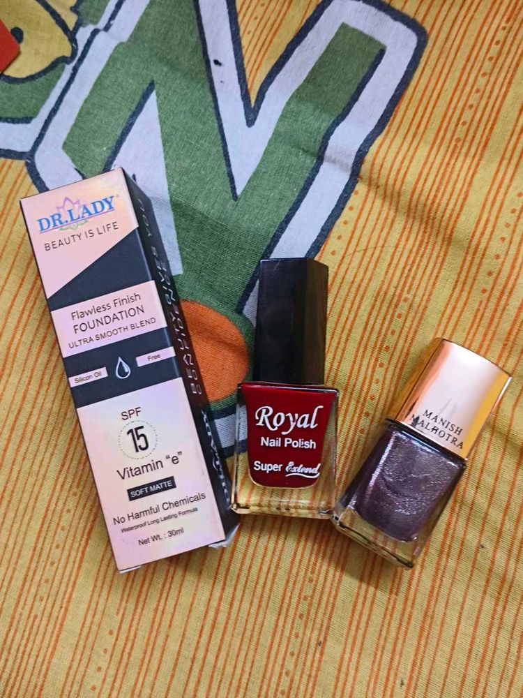 Nail Polish &amp; Foundation Set