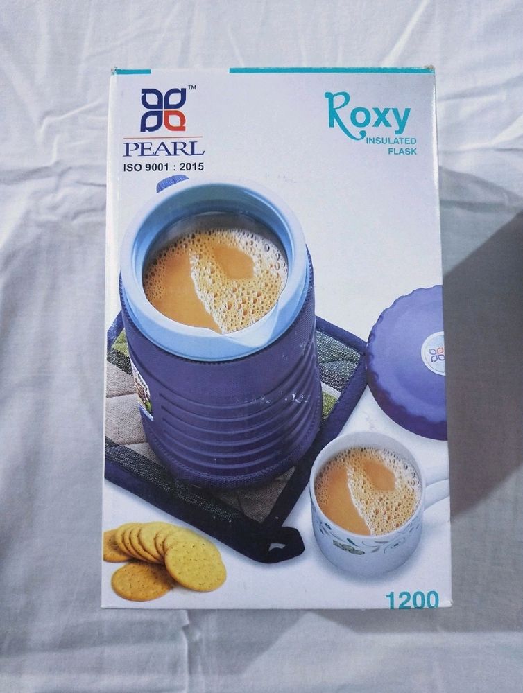 Roxy Thermos Insulated 1200 ml Flask (Pack of 1)