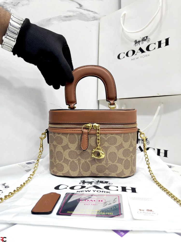 COACH CRYSTAL SIGNATURE LADIES  BAG