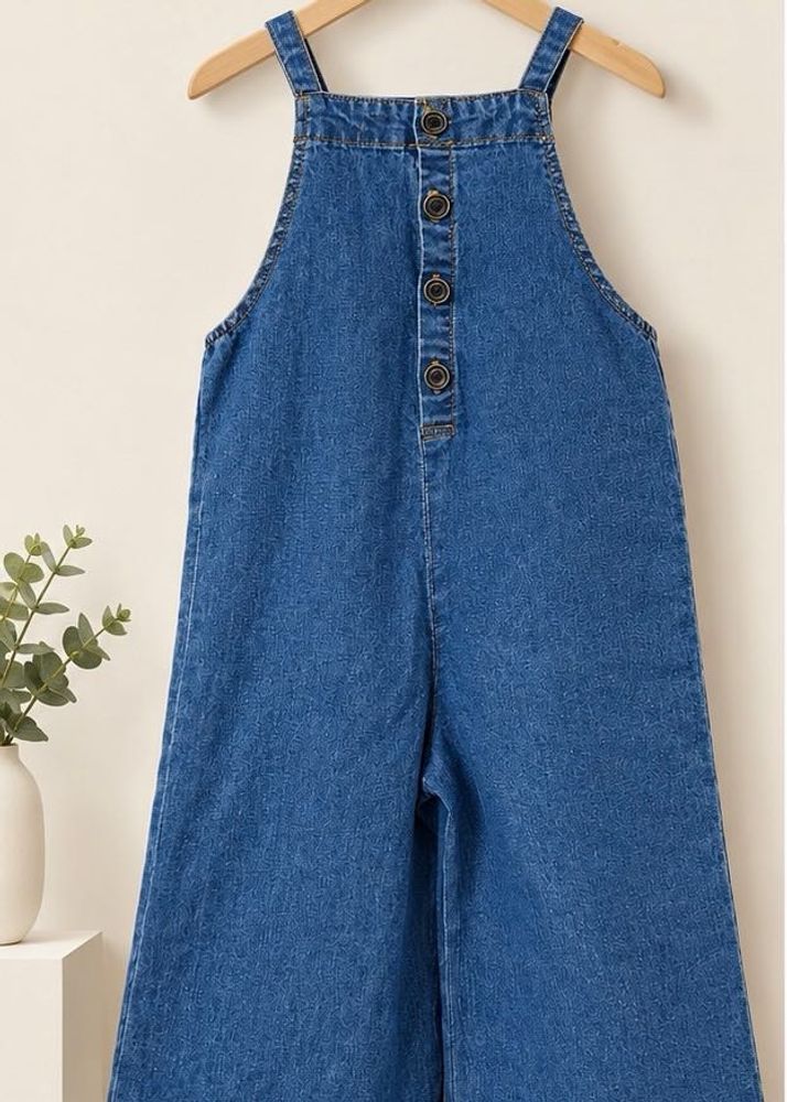 Classic Denim Jumpsuit