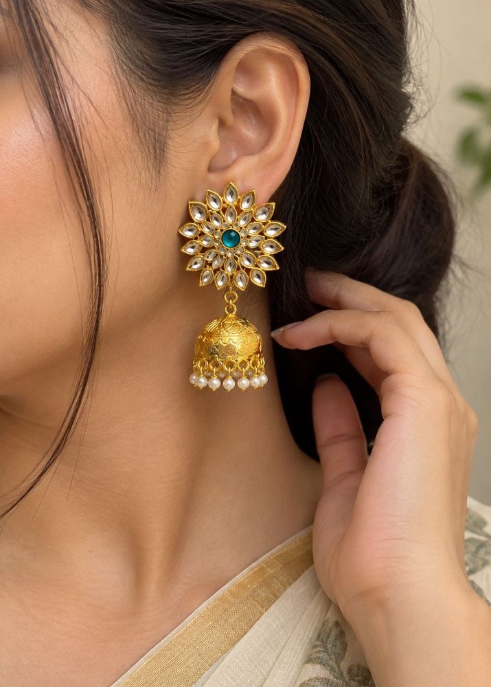 Statement Jhumka Earrings