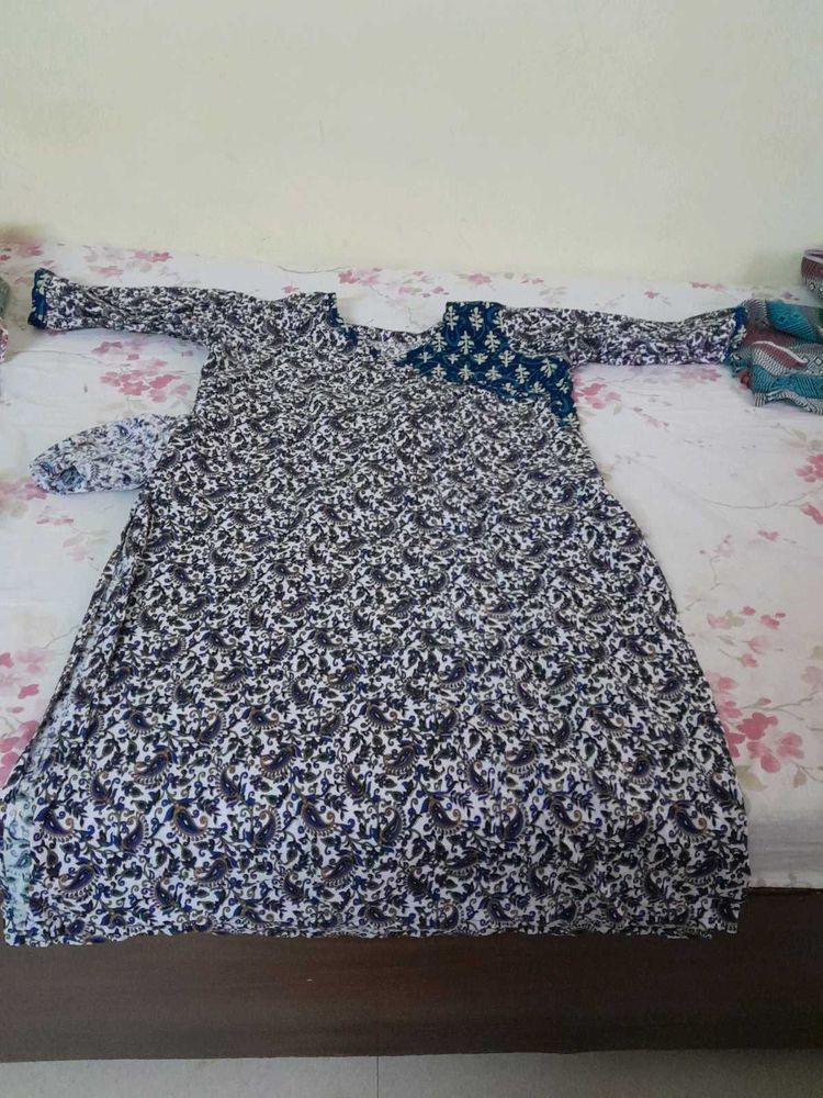 Blue Kurta