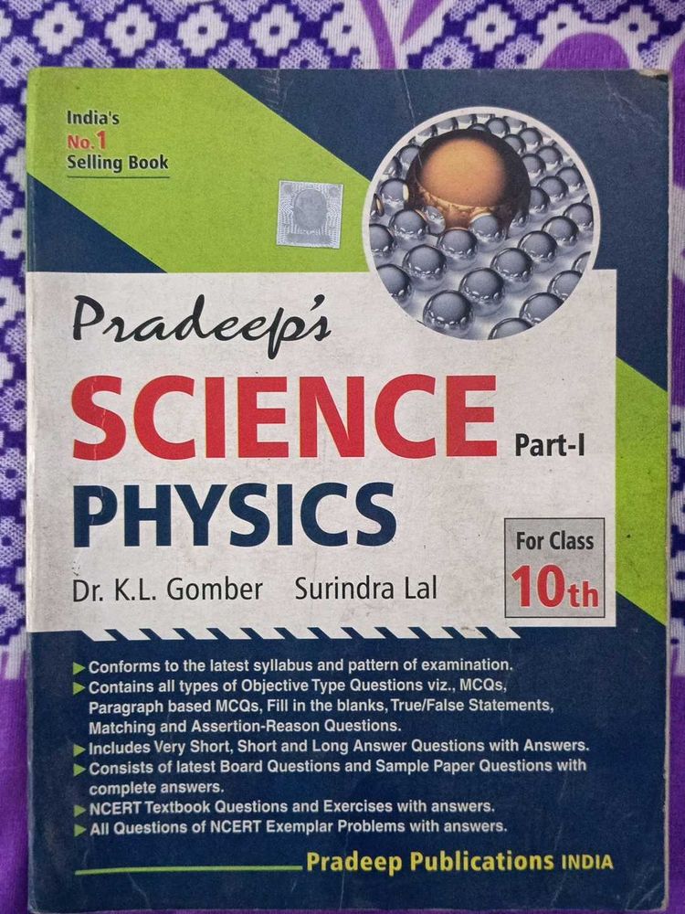 Pradeep's Science Physics for Class 10