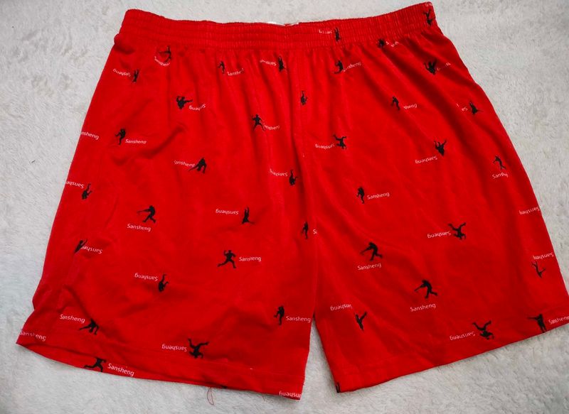 Men's Red Printed Boxer Shorts ♥️♥️♥️