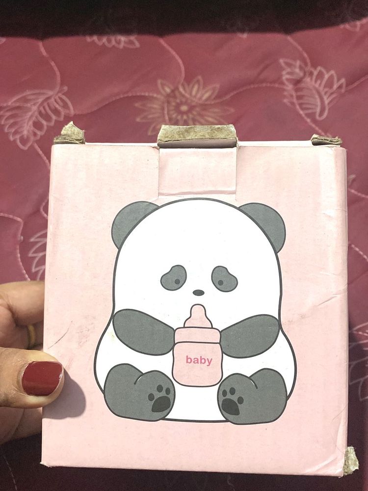 Cute Panda Baby Bottle Box