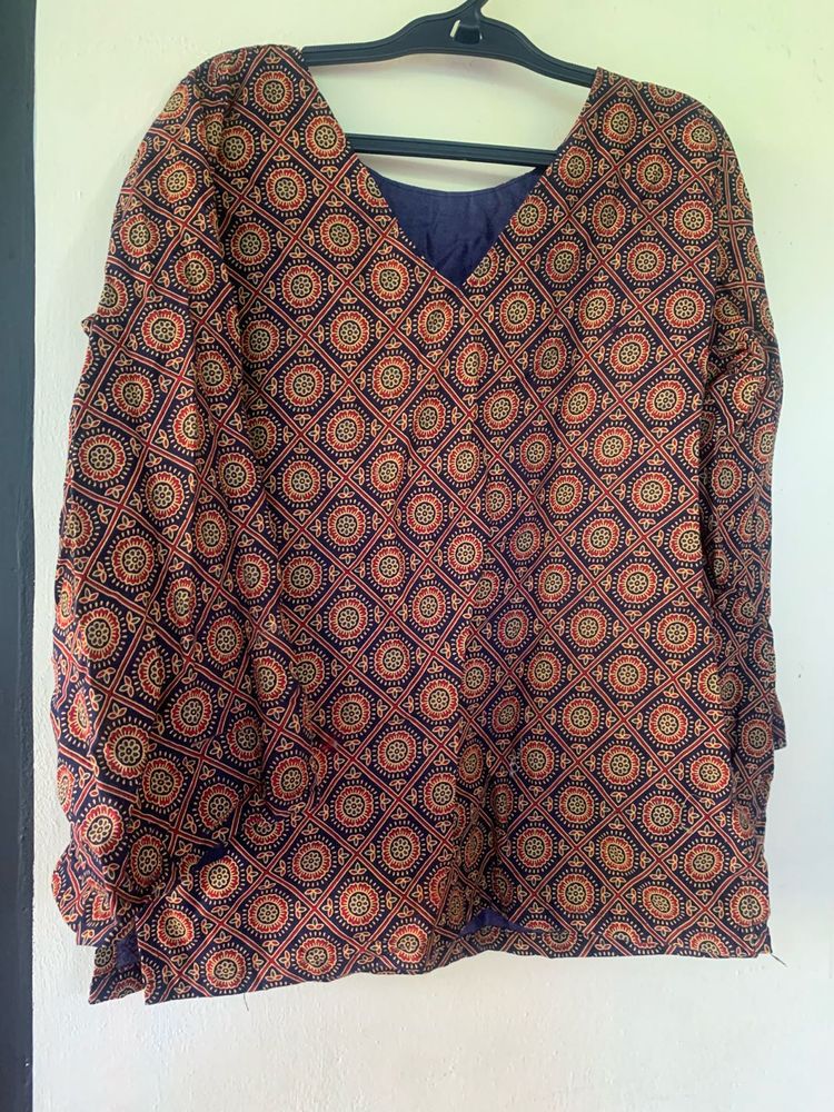 Unique Pattern Ethnic short kurti