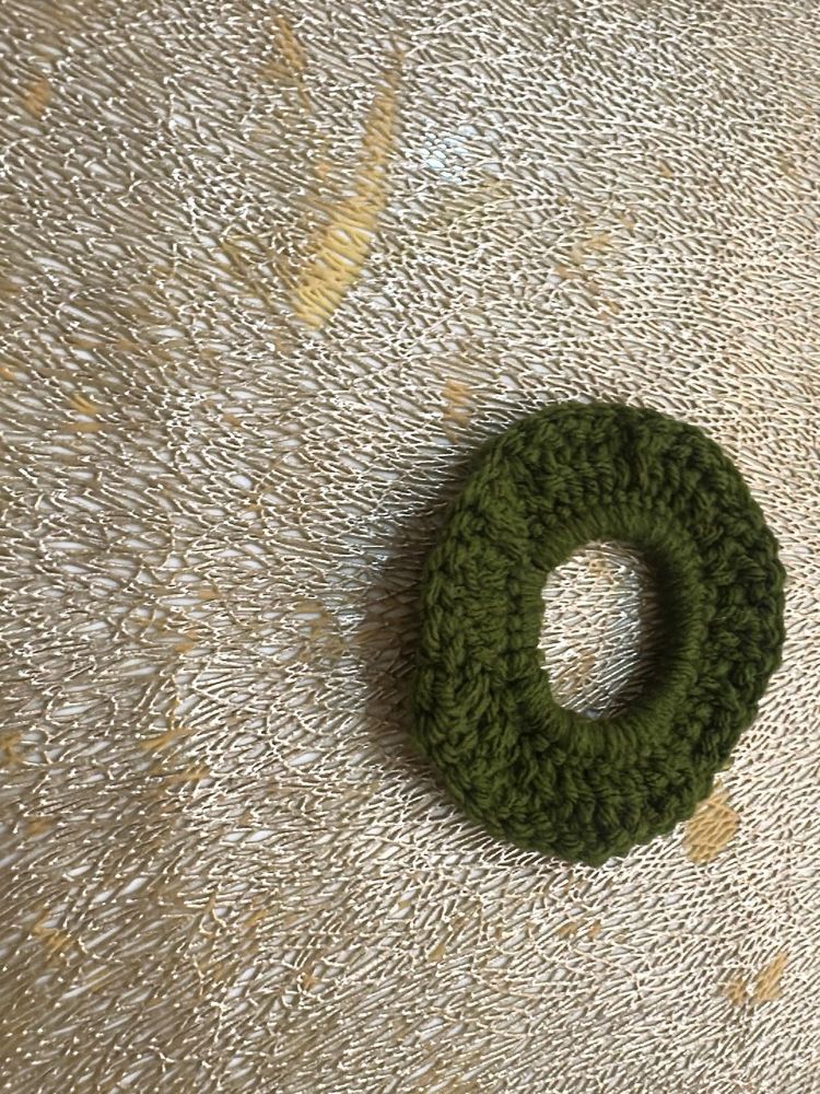 Handmade Crochet Scrunchie