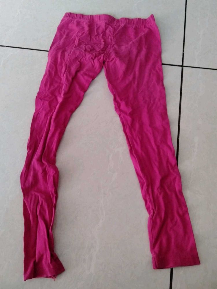 Vibrant Pink Leggings