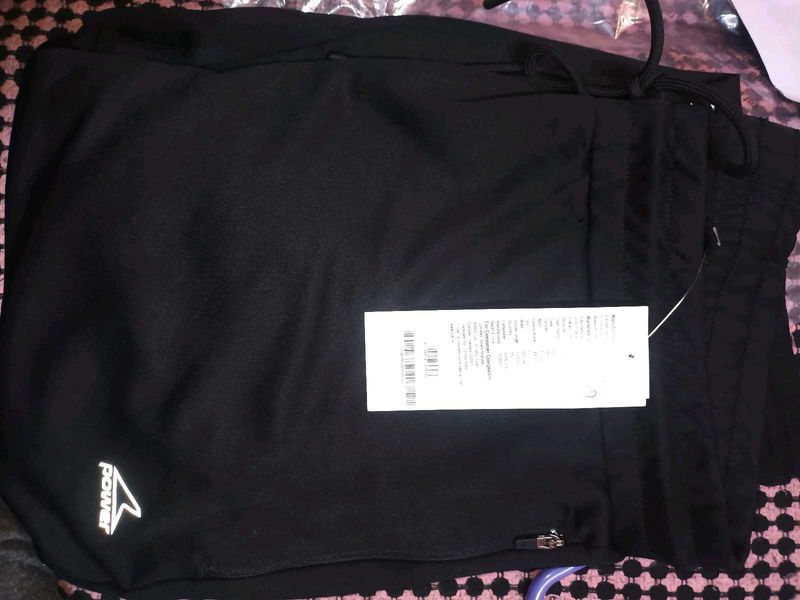 Power Black Athletic Shorts
