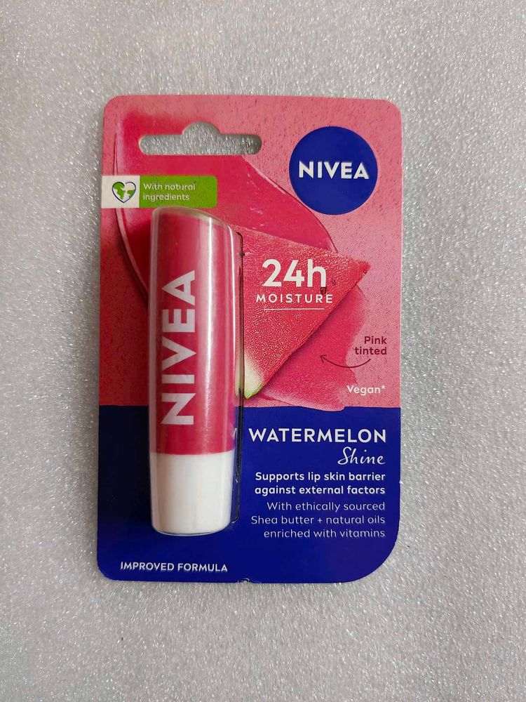 Nivea Watermelon Shine Lip Balm