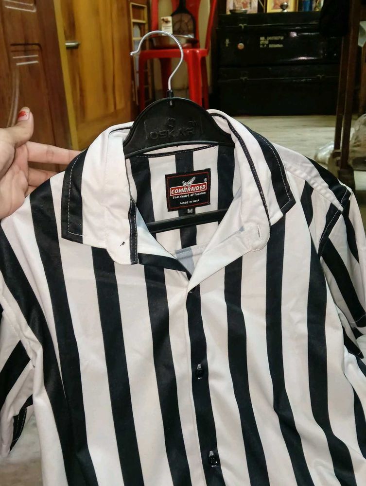 Men's Striped Casual Shirt