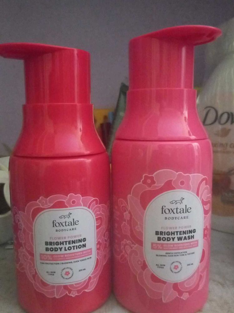 Foxtale Brightening Body Lotion &amp; Wash Set