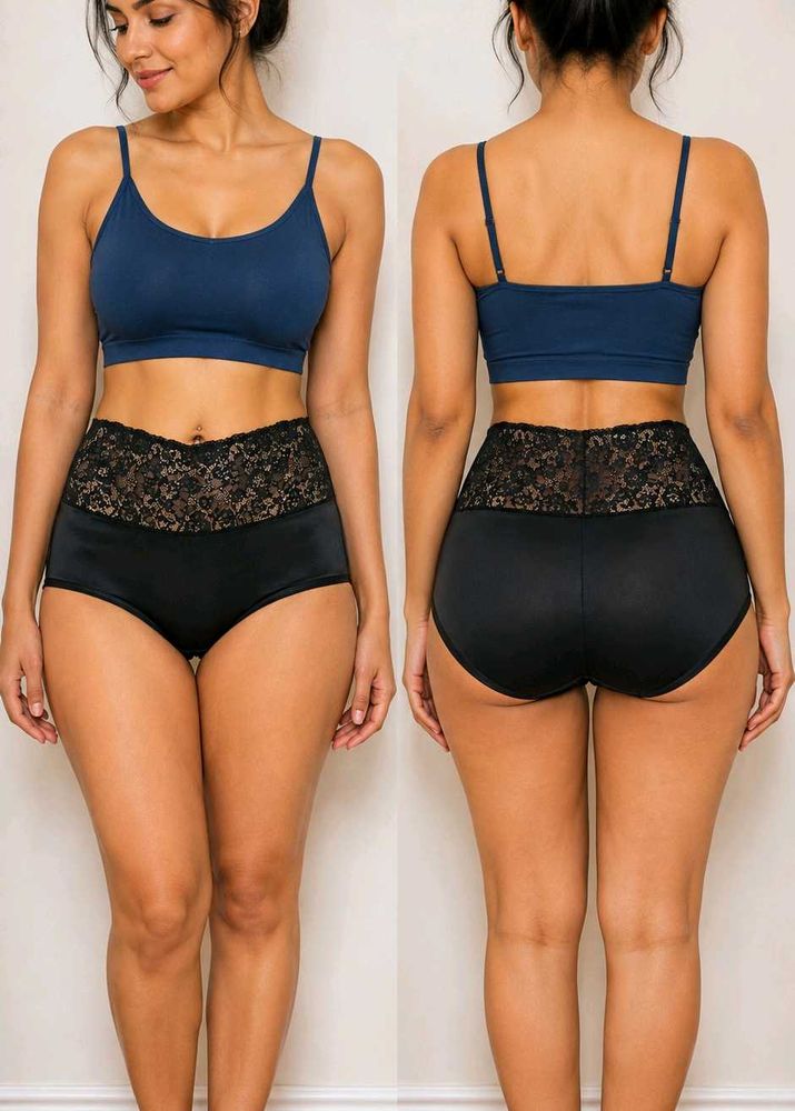 High Waist Lace Shaping Brief | Women's Panty