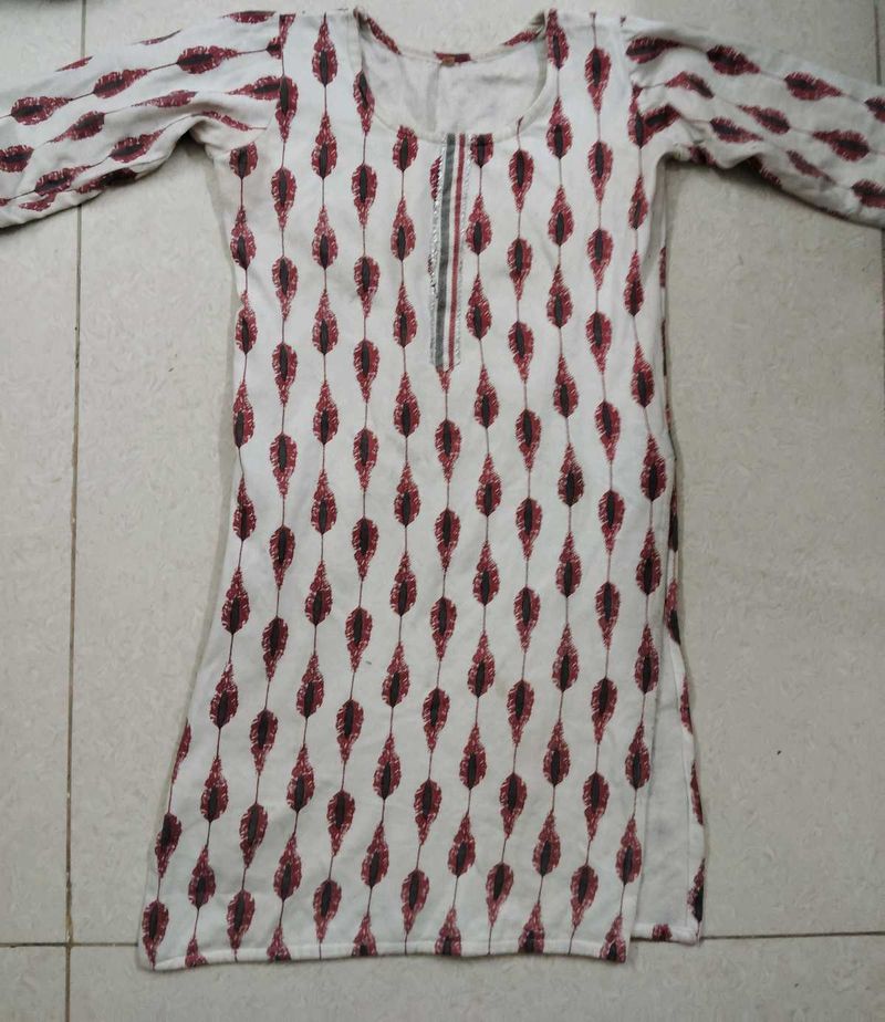 Boho Leaf Print Long Sleeve Tunic✨